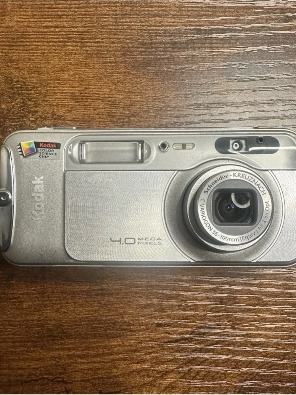 Kodak Silver 4.0MP Compact Digital Camera with Schneider-Kreuznach Lens